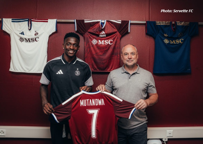 Mutandwa Joins Servette as Liteta Remains Unused Against Inter
